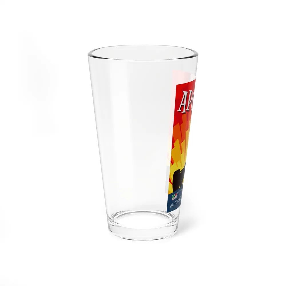 Motorsport Poster 59 - Pint Glass 16oz-Go Mug Yourself