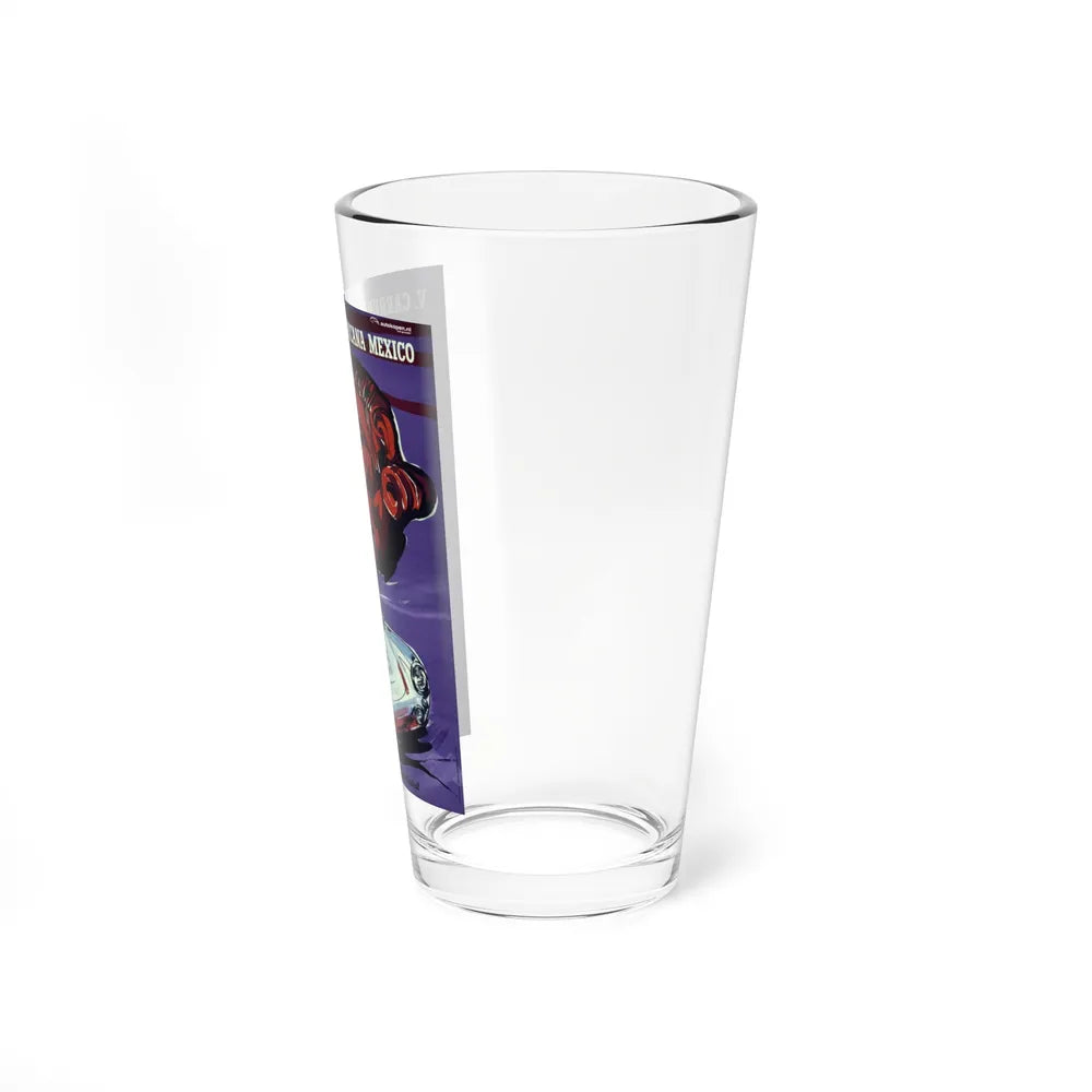 Motorsport Poster 6 - Pint Glass 16oz-Go Mug Yourself