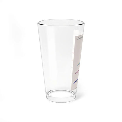 Motorsport Poster 60 - Pint Glass 16oz-Go Mug Yourself