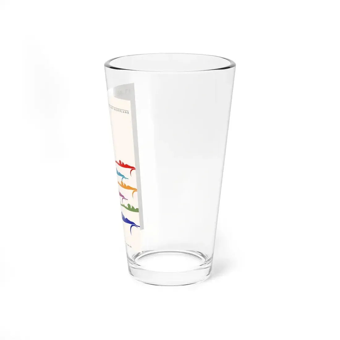 Motorsport Poster 60 - Pint Glass 16oz - Go Mug Yourself