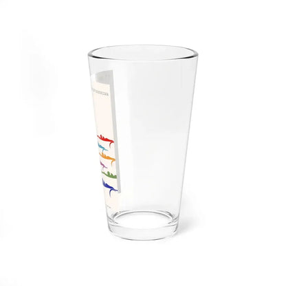 Motorsport Poster 60 - Pint Glass 16oz - Go Mug Yourself
