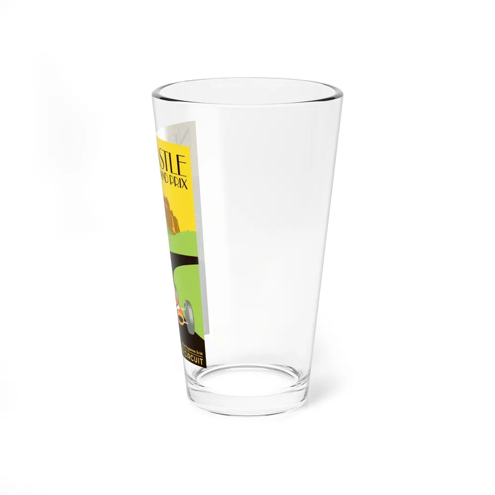 Motorsport Poster 62 - Pint Glass 16oz-Go Mug Yourself