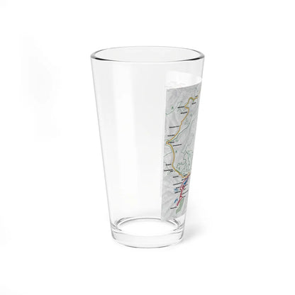 Motorsport Poster 63 - Pint Glass 16oz-Go Mug Yourself