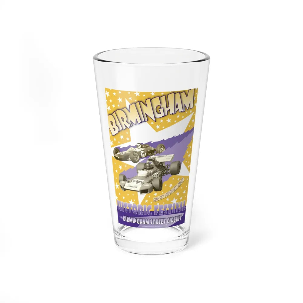 Motorsport Poster 64 - Pint Glass 16oz-16oz-Go Mug Yourself