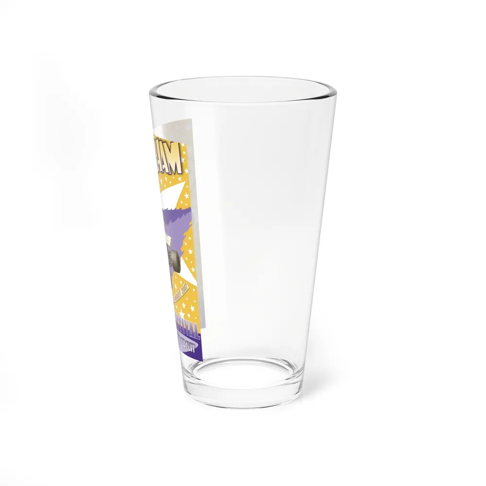 Motorsport Poster 64 - Pint Glass 16oz-Go Mug Yourself