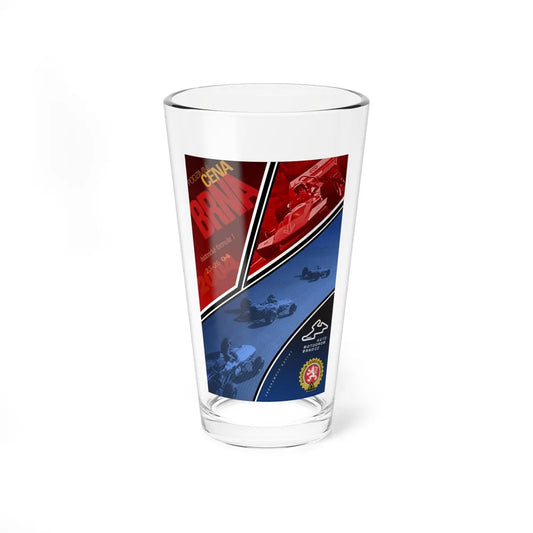 Motorsport Poster 65 - Pint Glass 16oz-16oz-Go Mug Yourself