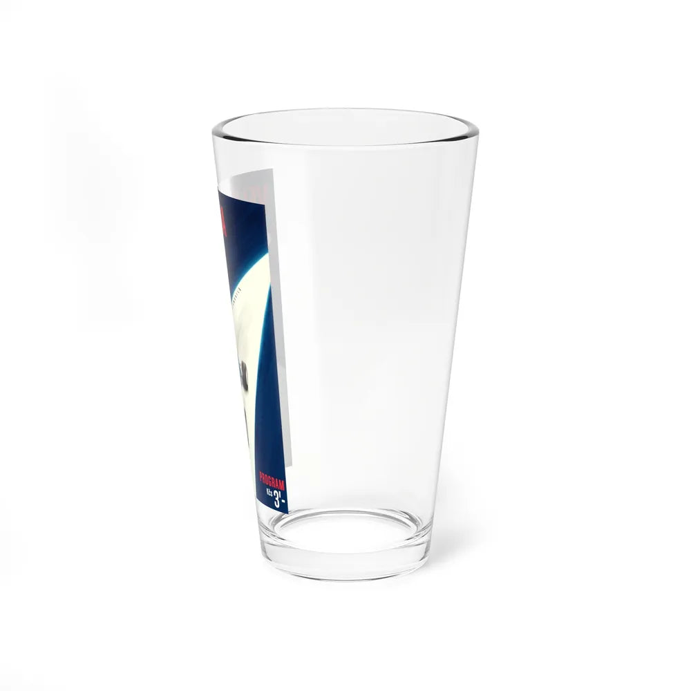 Motorsport Poster 66 - Pint Glass 16oz-Go Mug Yourself