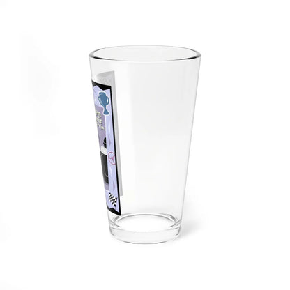 Motorsport Poster 68 - Pint Glass 16oz-Go Mug Yourself