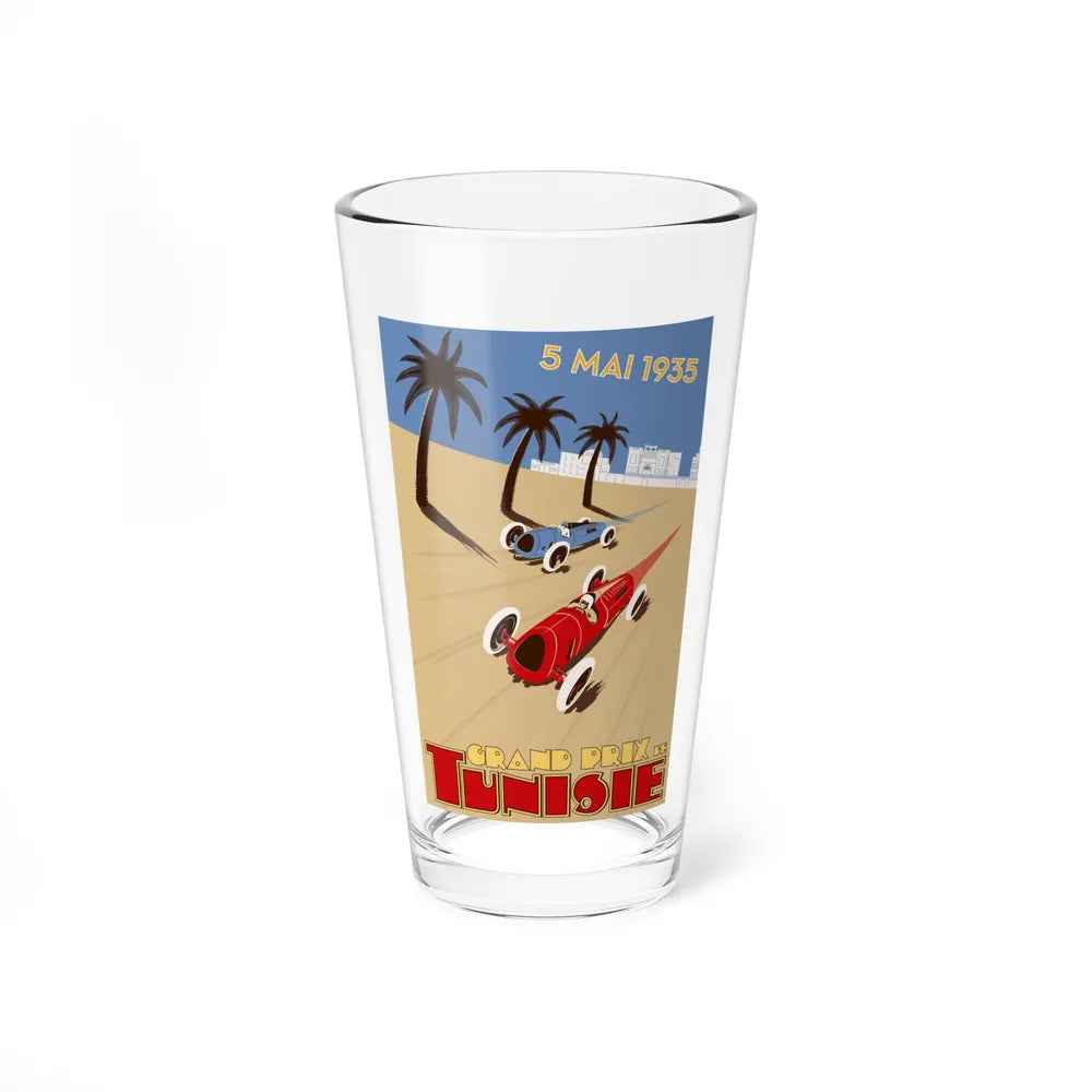 Motorsport Poster 70 - Pint Glass 16oz-16oz-Go Mug Yourself