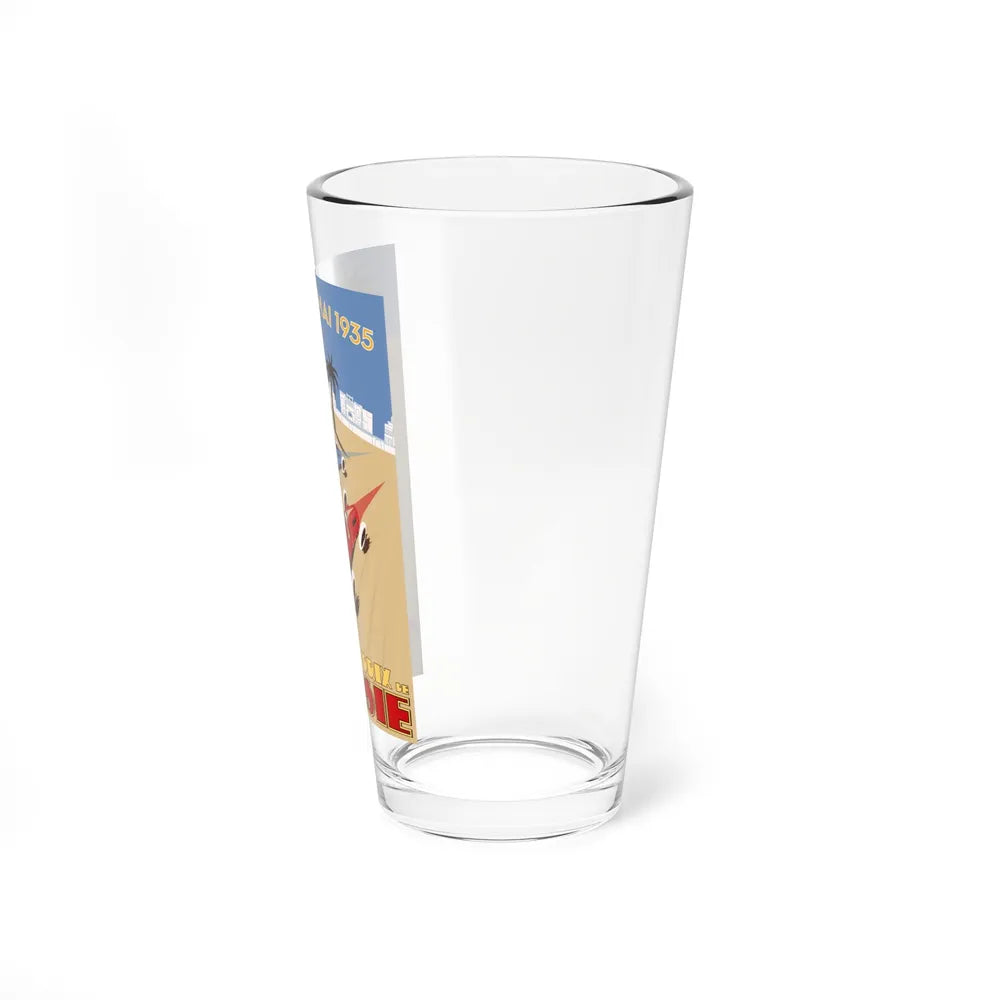 Motorsport Poster 70 - Pint Glass 16oz-Go Mug Yourself