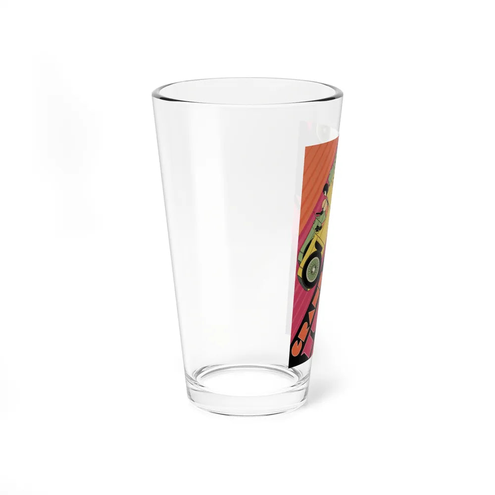 Motorsport Poster 71 - Pint Glass 16oz-Go Mug Yourself