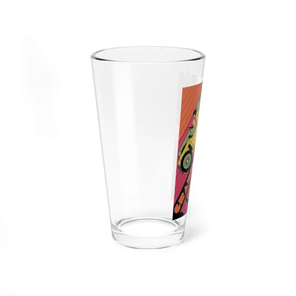 Motorsport Poster 71 - Pint Glass 16oz-Go Mug Yourself