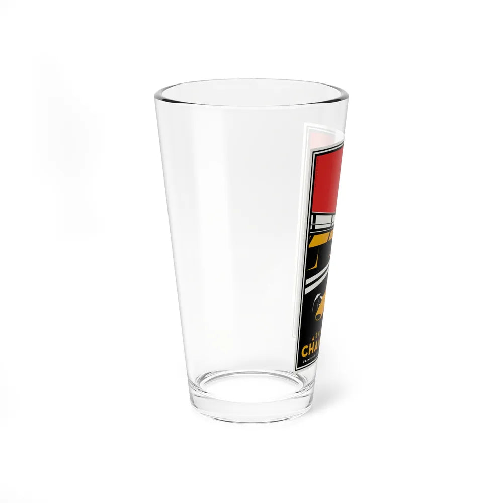 Motorsport Poster 74 - Pint Glass 16oz-Go Mug Yourself