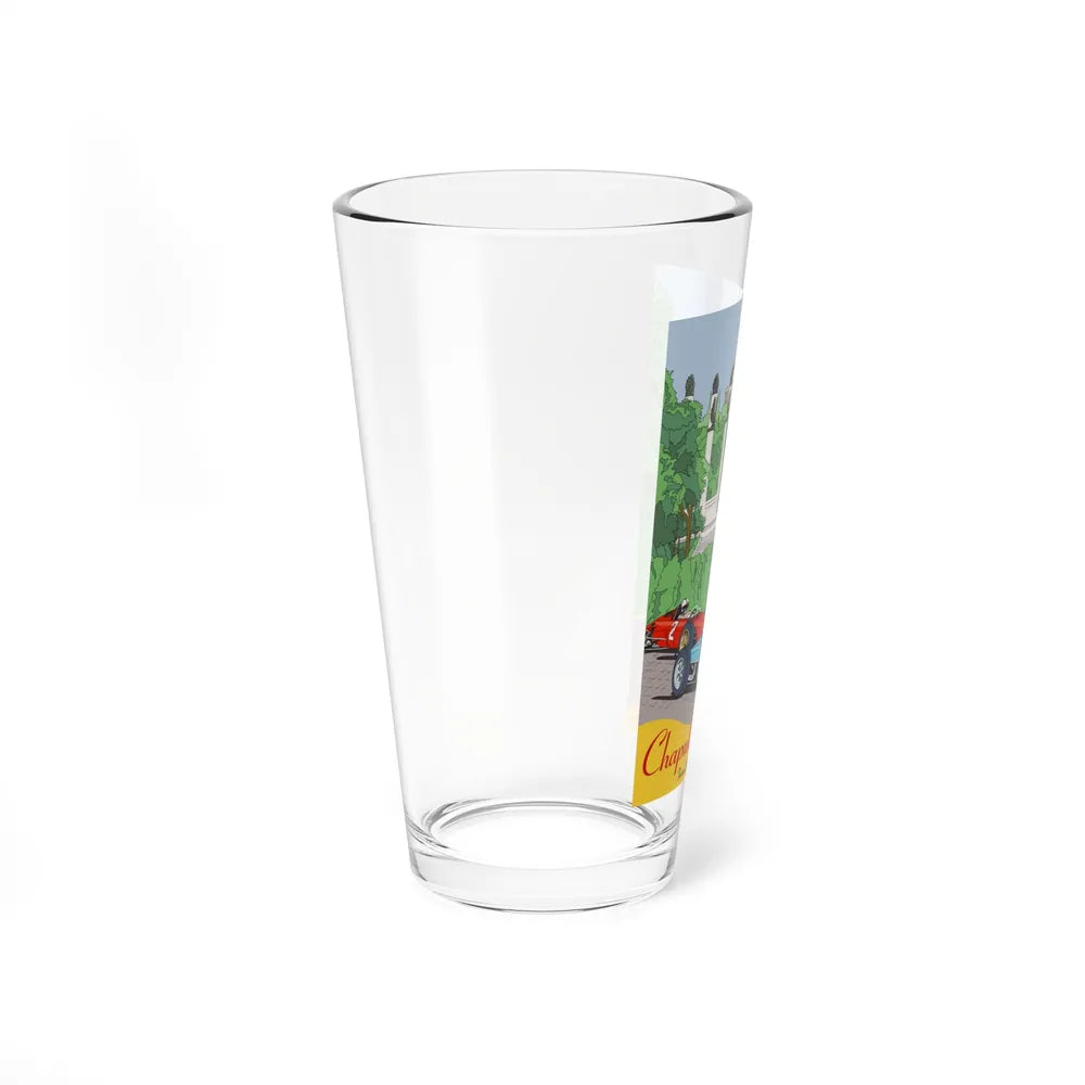 Motorsport Poster 75 - Pint Glass 16oz-Go Mug Yourself