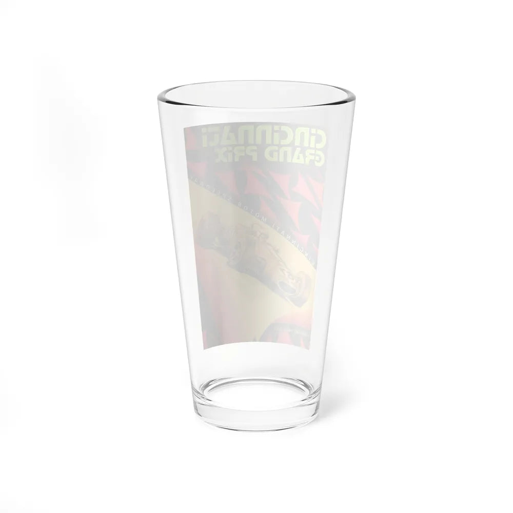 Motorsport Poster 76 - Pint Glass 16oz-Go Mug Yourself