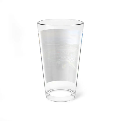 Motorsport Poster 77 - Pint Glass 16oz-Go Mug Yourself