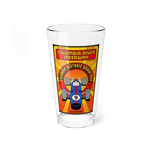 Motorsport Poster 79 - Pint Glass 16oz-16oz-Go Mug Yourself