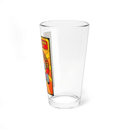 Motorsport Poster 79 - Pint Glass 16oz-Go Mug Yourself