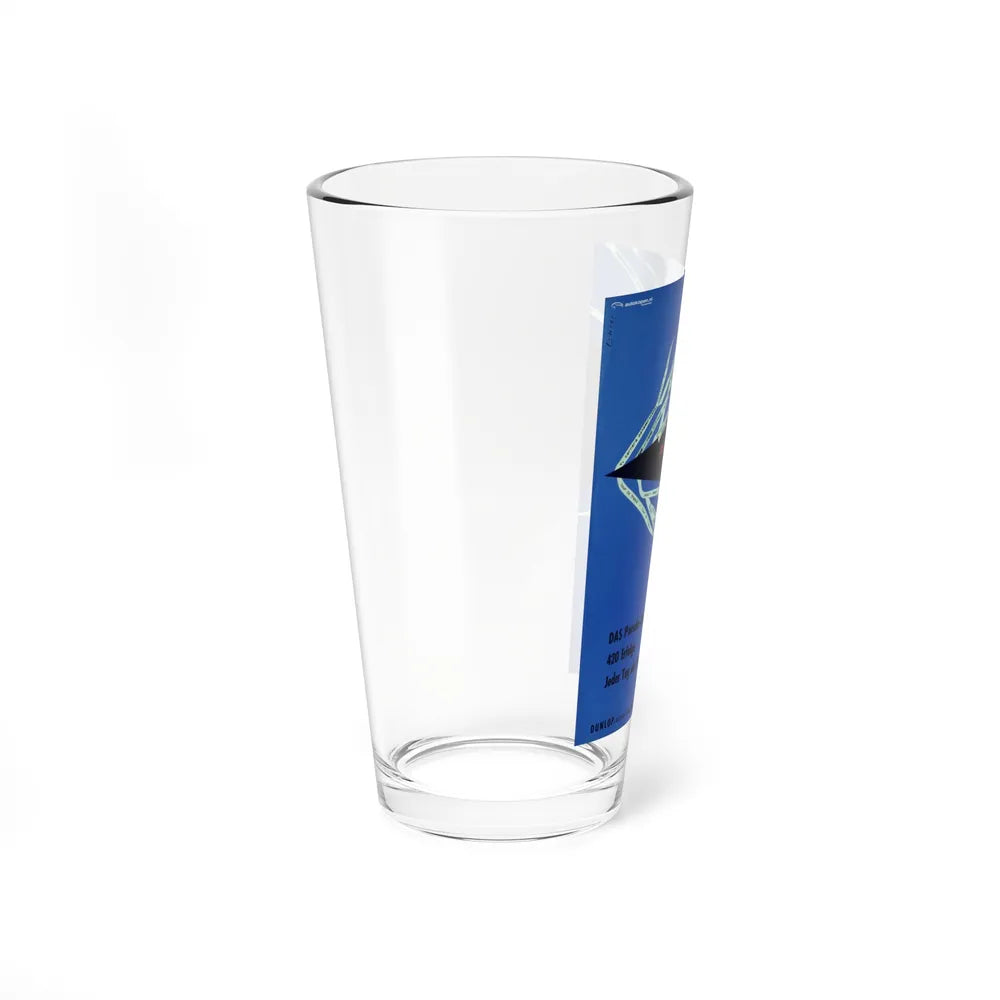 Motorsport Poster 8 - Pint Glass 16oz-Go Mug Yourself