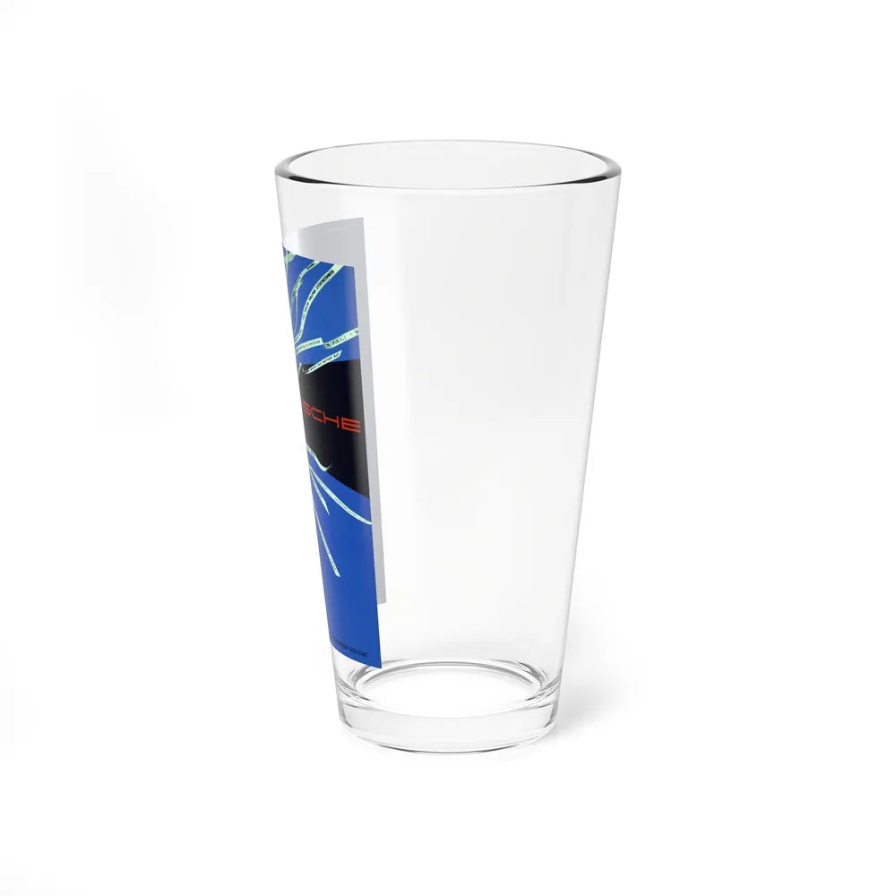 Motorsport Poster 8 - Pint Glass 16oz-Go Mug Yourself