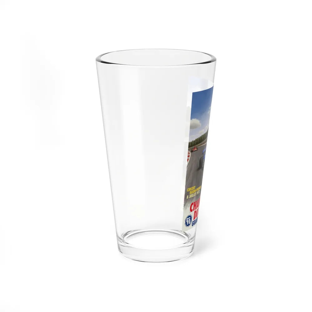 Motorsport Poster 80 - Pint Glass 16oz-Go Mug Yourself