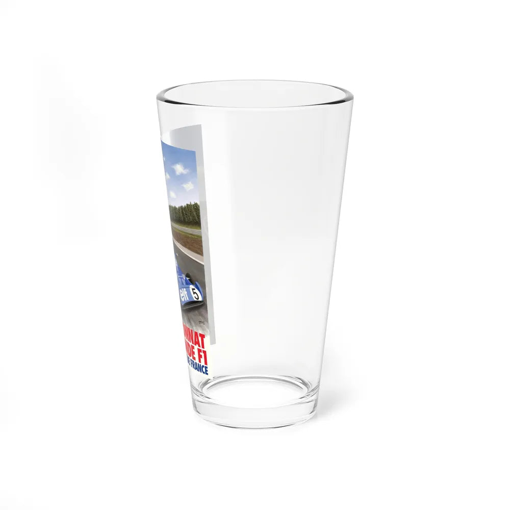 Motorsport Poster 80 - Pint Glass 16oz-Go Mug Yourself