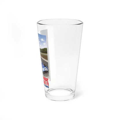 Motorsport Poster 80 - Pint Glass 16oz-Go Mug Yourself