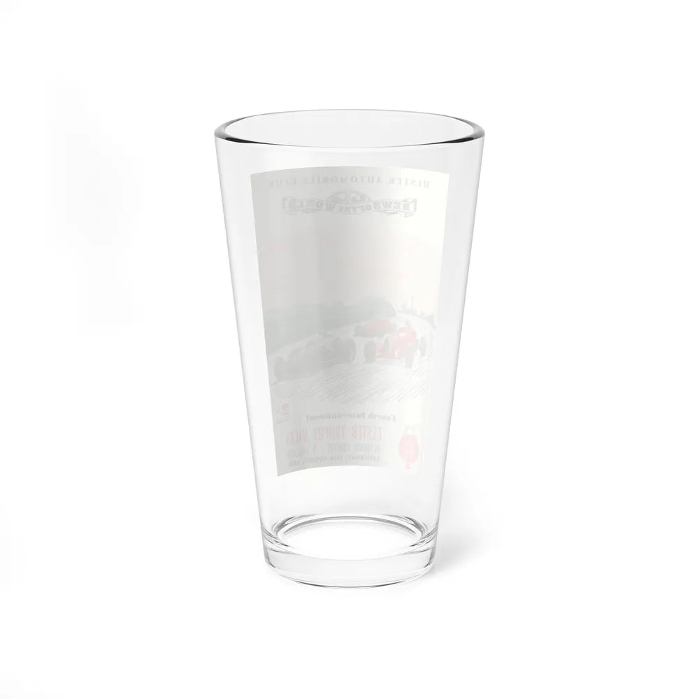 Motorsport Poster 81 - Pint Glass 16oz-Go Mug Yourself