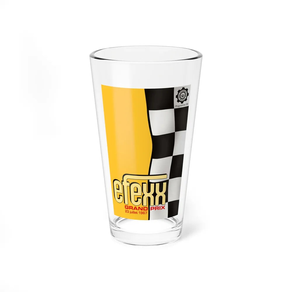 Motorsport Poster 82 - Pint Glass 16oz-16oz-Go Mug Yourself