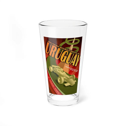 Motorsport Poster 83 - Pint Glass 16oz-16oz-Go Mug Yourself