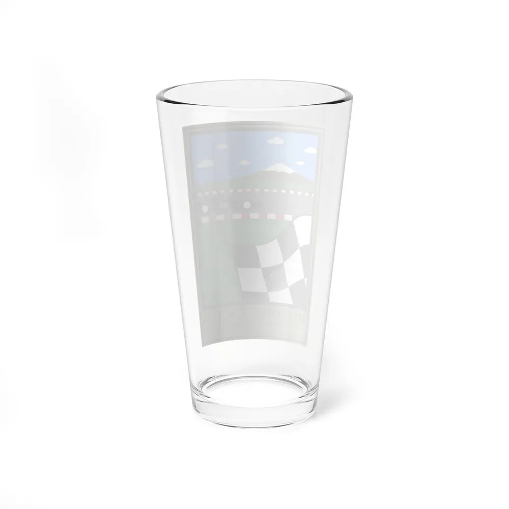 Motorsport Poster 84 - Pint Glass 16oz-Go Mug Yourself