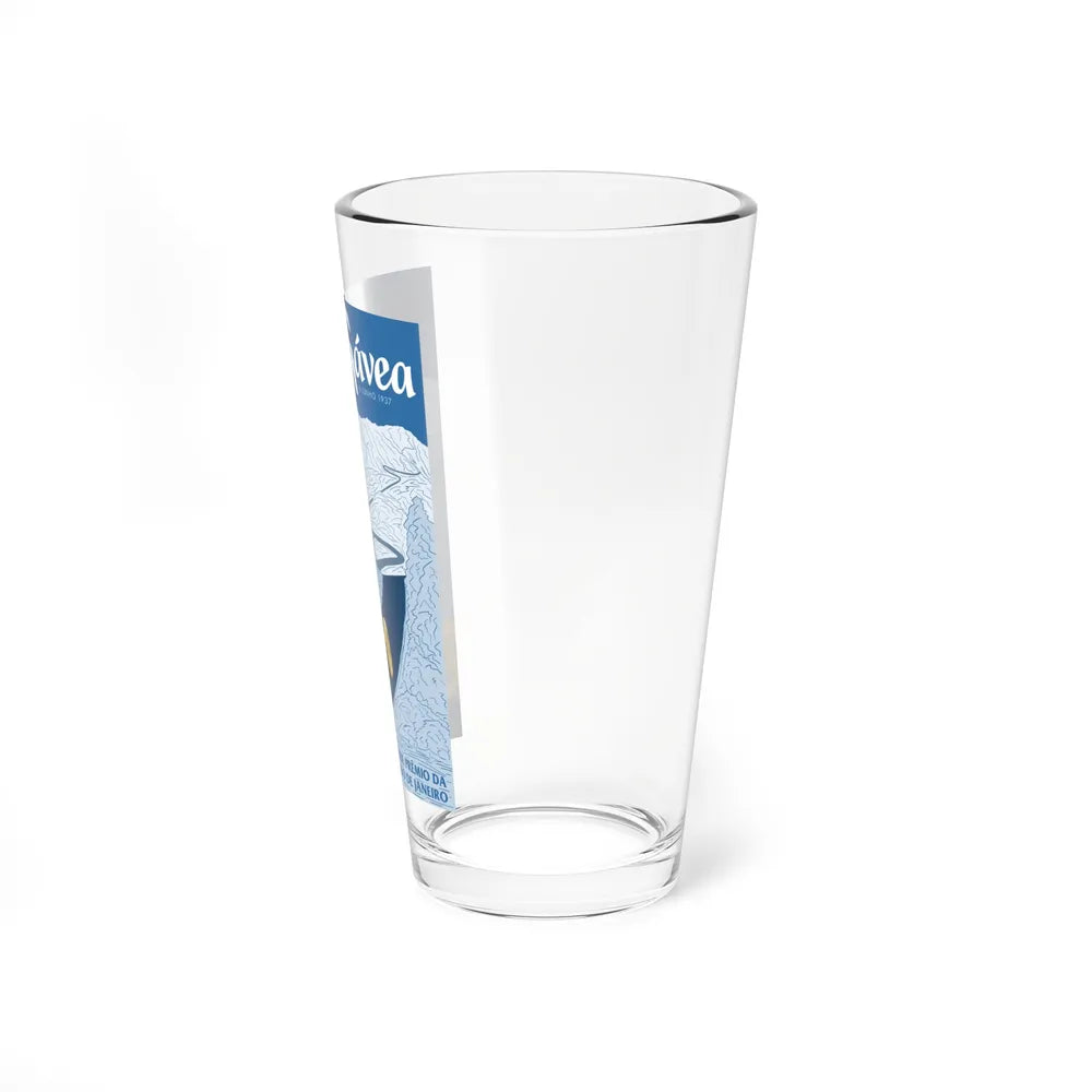 Motorsport Poster 87 - Pint Glass 16oz-Go Mug Yourself