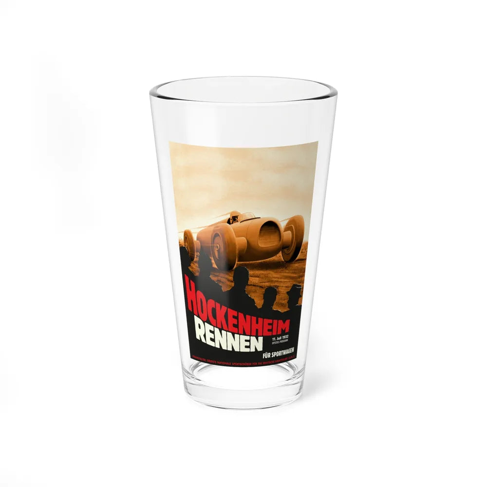 Motorsport Poster 89 - Pint Glass 16oz-16oz-Go Mug Yourself