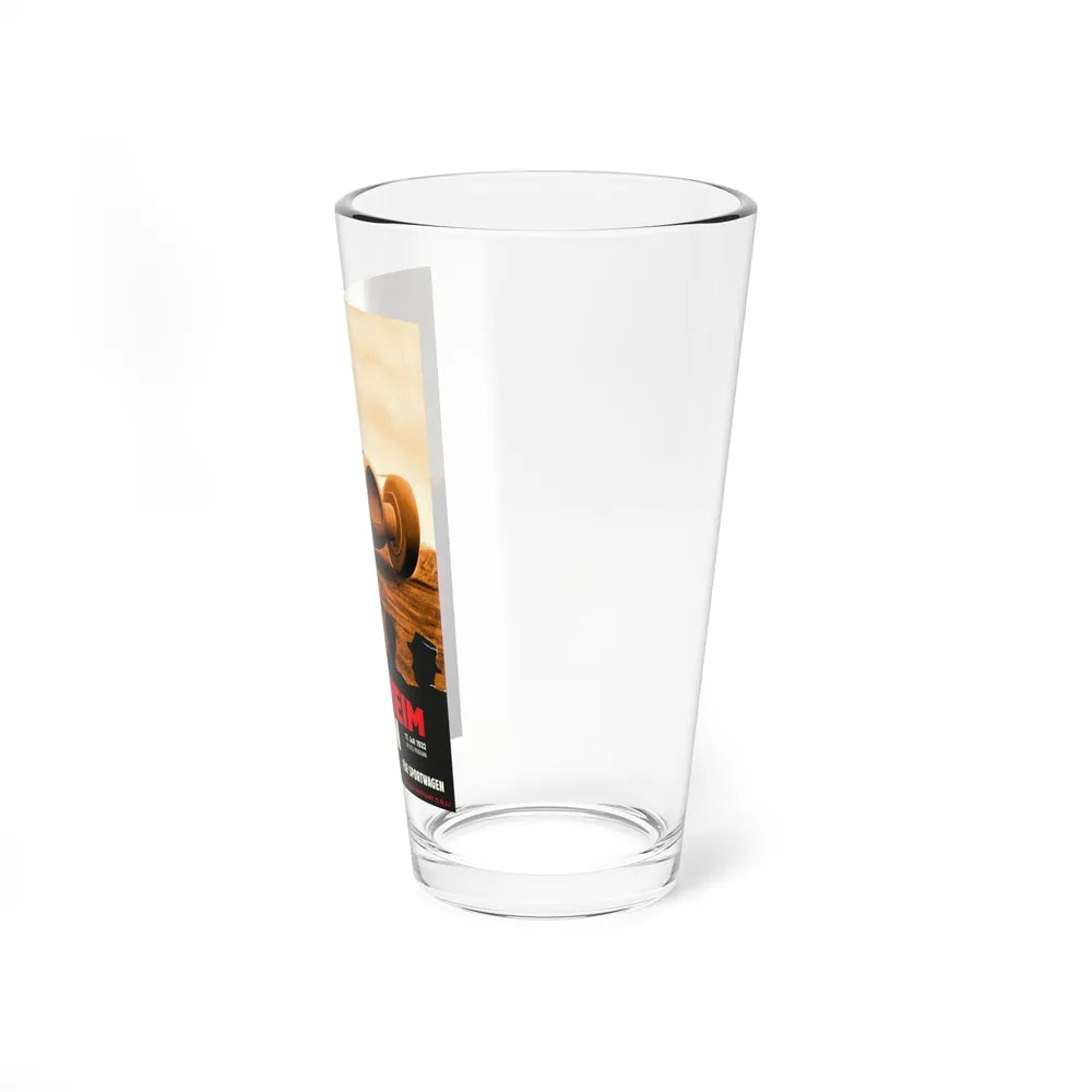 Motorsport Poster 89 - Pint Glass 16oz-Go Mug Yourself