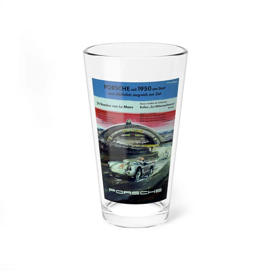 Motorsport Poster 9 - Pint Glass 16oz-16oz-Go Mug Yourself