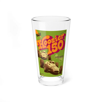 Motorsport Poster 90 - Pint Glass 16oz-16oz-Go Mug Yourself