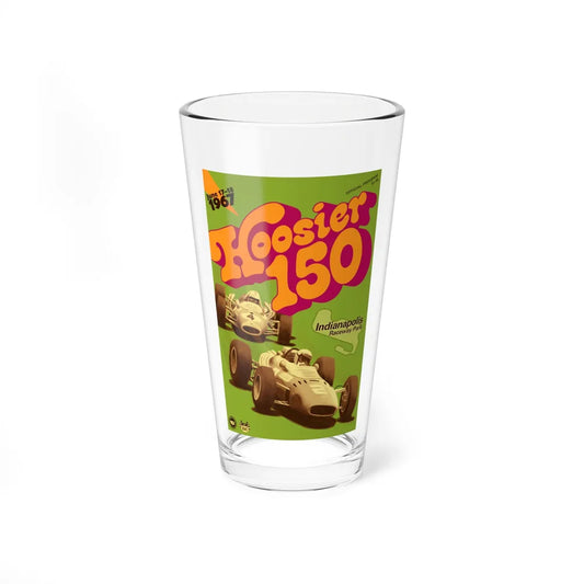 Motorsport Poster 90 - Pint Glass 16oz-16oz-Go Mug Yourself