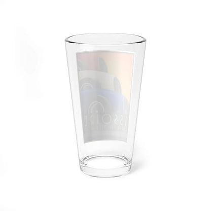 Motorsport Poster 91 - Pint Glass 16oz-Go Mug Yourself