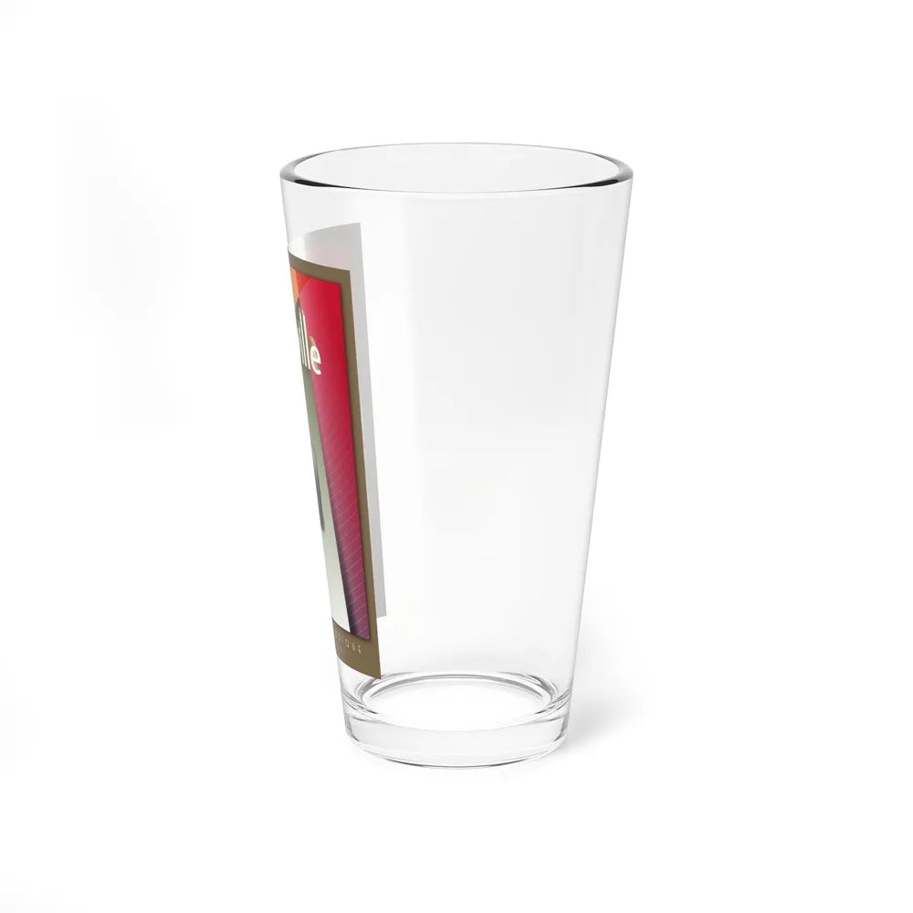 Motorsport Poster 93 - Pint Glass 16oz-Go Mug Yourself