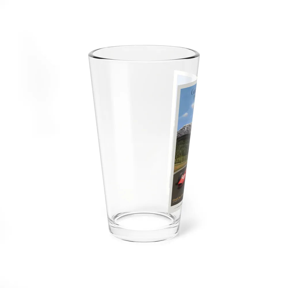 Motorsport Poster 94 - Pint Glass 16oz-Go Mug Yourself