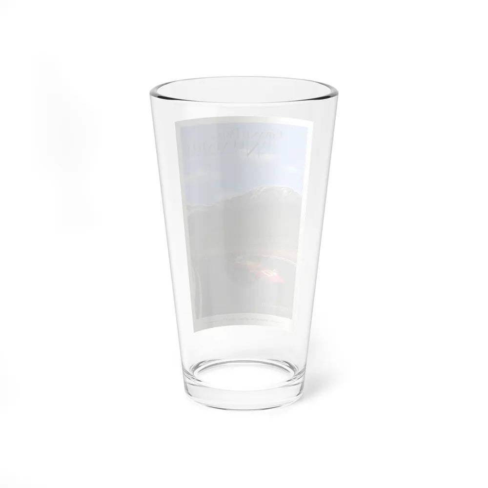 Motorsport Poster 94 - Pint Glass 16oz-Go Mug Yourself