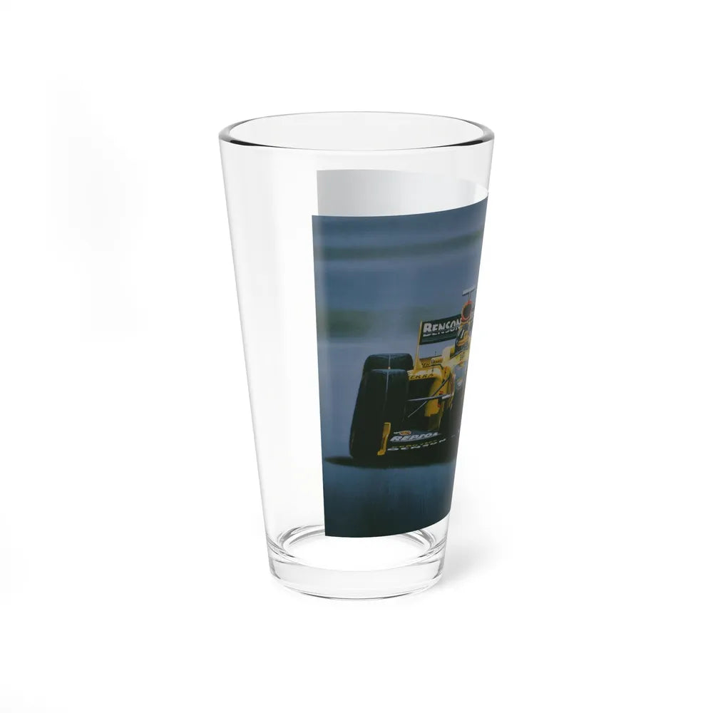 Motorsport Poster 95 - Pint Glass 16oz-Go Mug Yourself