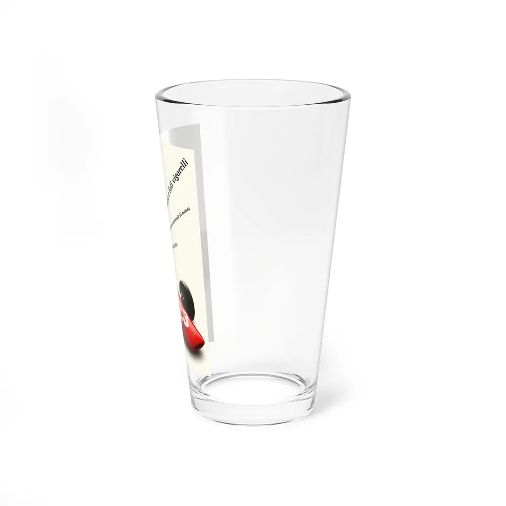 Motorsport Poster 96 - Pint Glass 16oz-Go Mug Yourself