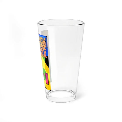 Motorsport Poster 97 - Pint Glass 16oz-Go Mug Yourself