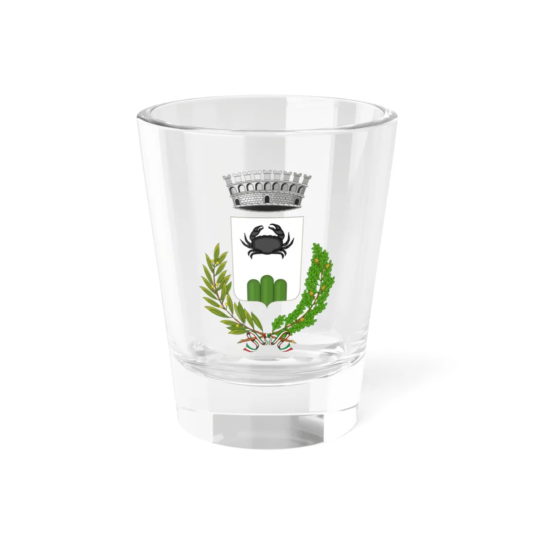 Mottafollone-Stemma (Italy) (Coat of Arms) Shot Glass 1.5oz 1.5oz - Go Mug Yourself