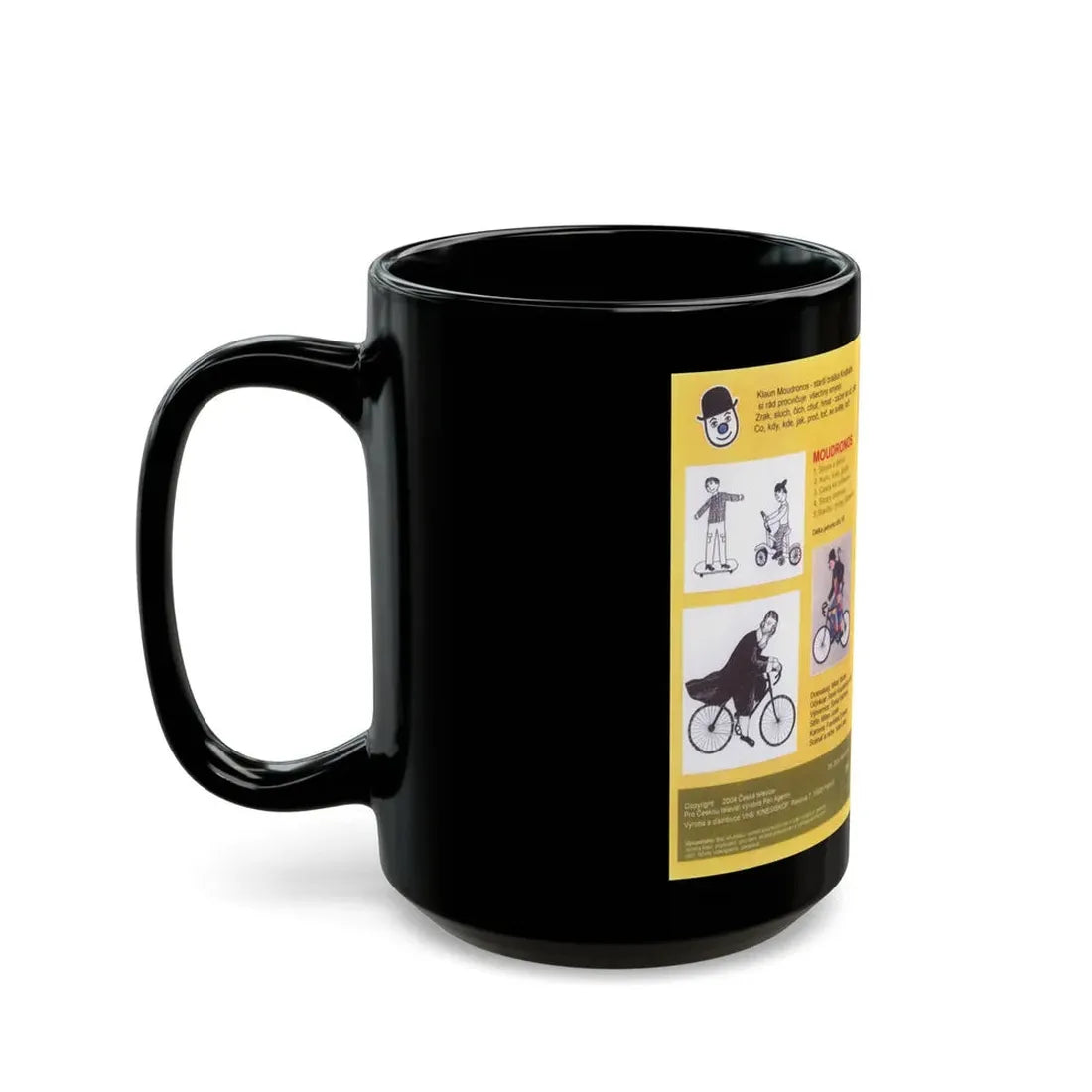 MOUDRONOS (VHS COVER) - Black Coffee Mug - Go Mug Yourself