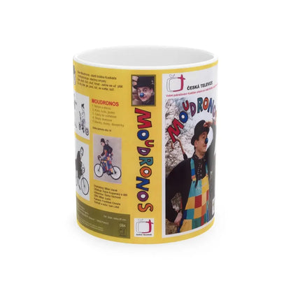 MOUDRONOS (VHS COVER) - White Coffee Mug 11oz - Go Mug Yourself
