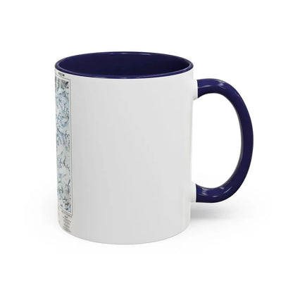 Mount Everest (1988) (Map) Accent Coffee Mug - Go Mug Yourself