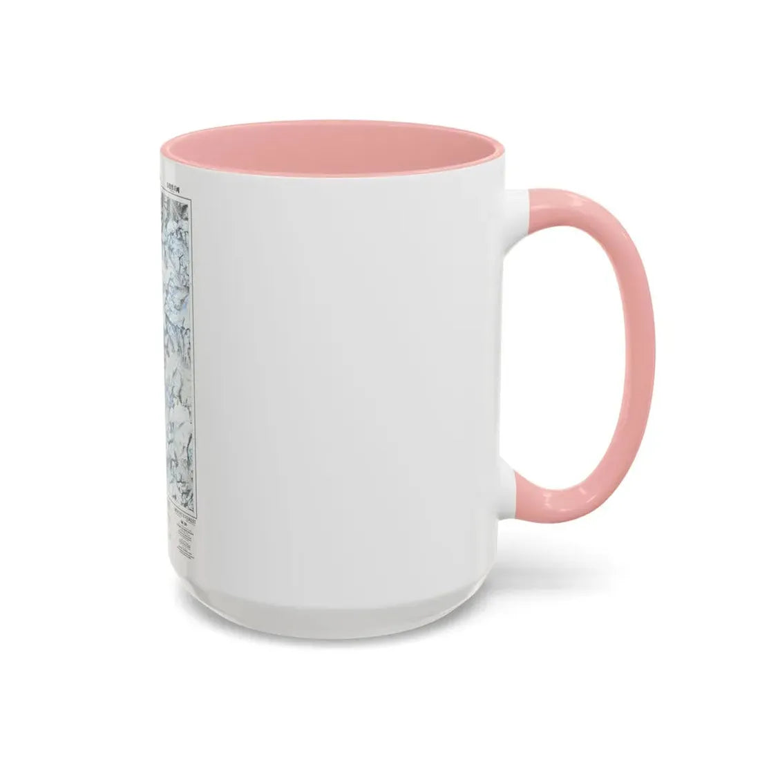 Mount Everest (1988) (Map) Accent Coffee Mug - Go Mug Yourself