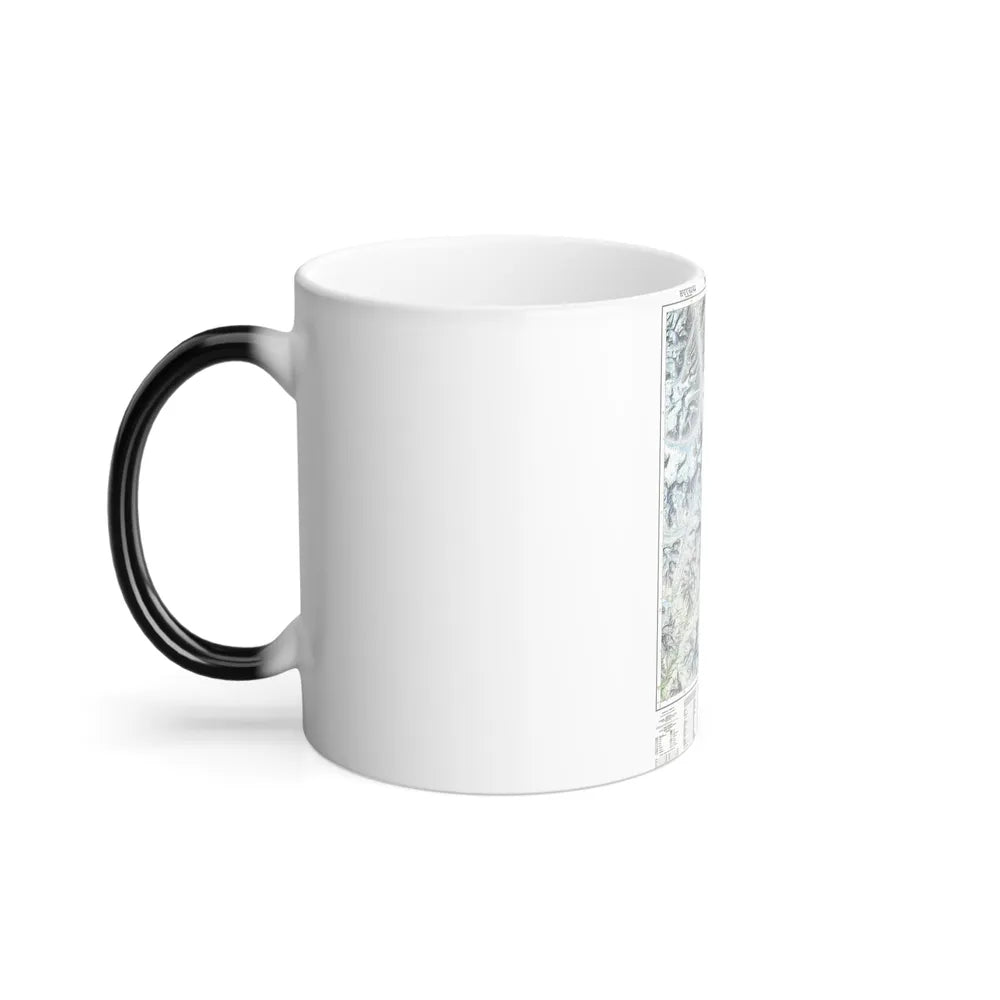 Mount Everest (1988) (Map) Color Changing Mug 11oz-Go Mug Yourself